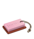 LOEWE terracotta soap dish with ribbed design and Anagram motif, UK version