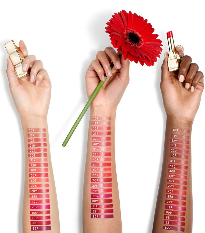 Guerlain KissKiss Shine Bloom lipstick, UK version