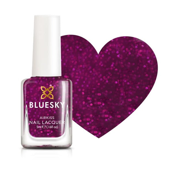 Bluesky Kids Airkiss nail polish deep pink - British product