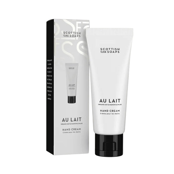 Scottish Fine Soaps Au Lait hand cream 75ml (British brand)