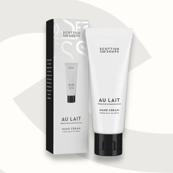 Scottish Fine Soaps Au Lait hand cream 75ml (British brand)