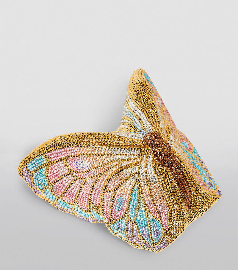 Judith Leiber Butterfly Serafina clutch bag 13cm, imported from the UK