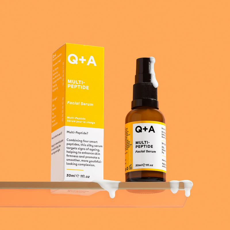 Q+A Peptide Facial Serum 30ml, imported from the UK