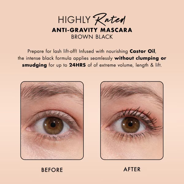 Milani Anti-Gravity Mascara Brown Black 11.5ml (British brand)