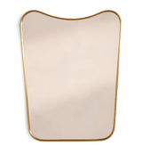 Harrods Soho Home Cooper Wall Mirror Antique Brass H80cm x W120cm- Buy online at McGrocer
