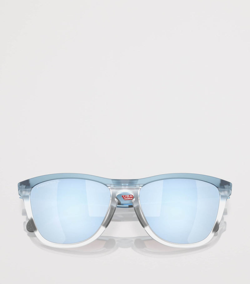 Oakley Frogskins Range sunglasses with blue frame, UK retail (British brand)