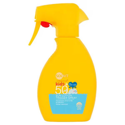 Solait Kids Sonnenlotion LSF50+ Trigger Sprühflasche 250ml
