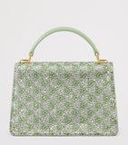 Bvlgari Serpenti Forever mini suede handbag, imported from the UK