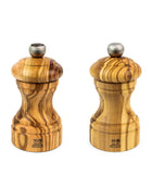 Peugeot olive wood salt pepper mill set 10cm, imported from the UK
