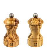 Harrods Peugeot Olive Wood Bistro Salt and Pepper Mill Set (10cm)- Buy online at McGrocer