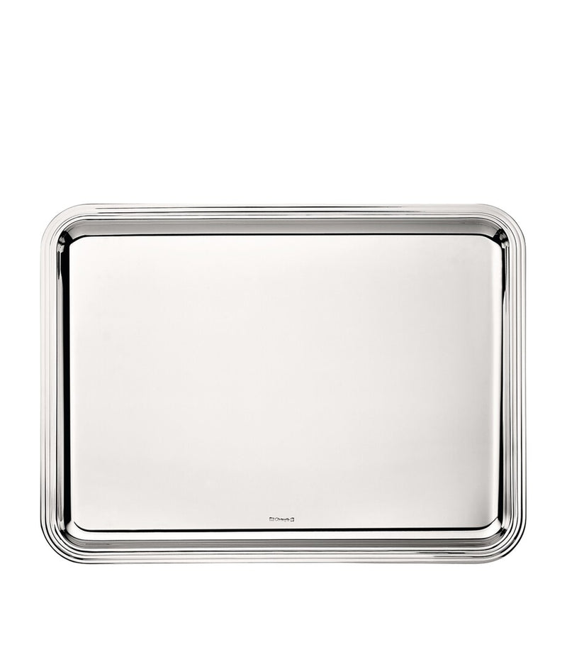 Christofle Silver-Plated Albi Tray (43cm x 31cm)