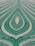 Riva Paoletti Gatsby jacquard eyelet cushion 55cm, UK version