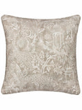 Wylder Linen beige Bengal chenille cushion (British brand)
