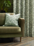 Wylder sage green Bengal chenille cushion, UK version