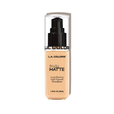 Superdrug L.A. Colors Truly Matte Foundation Procelain 40ml- Buy online at McGrocer