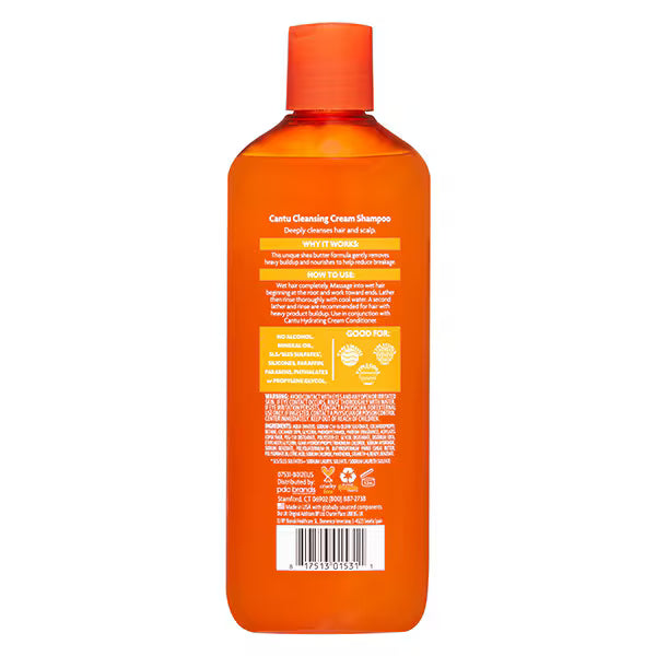 Cantu Shea Butter Natural Hair Cleansing Cream Shampoo - British product