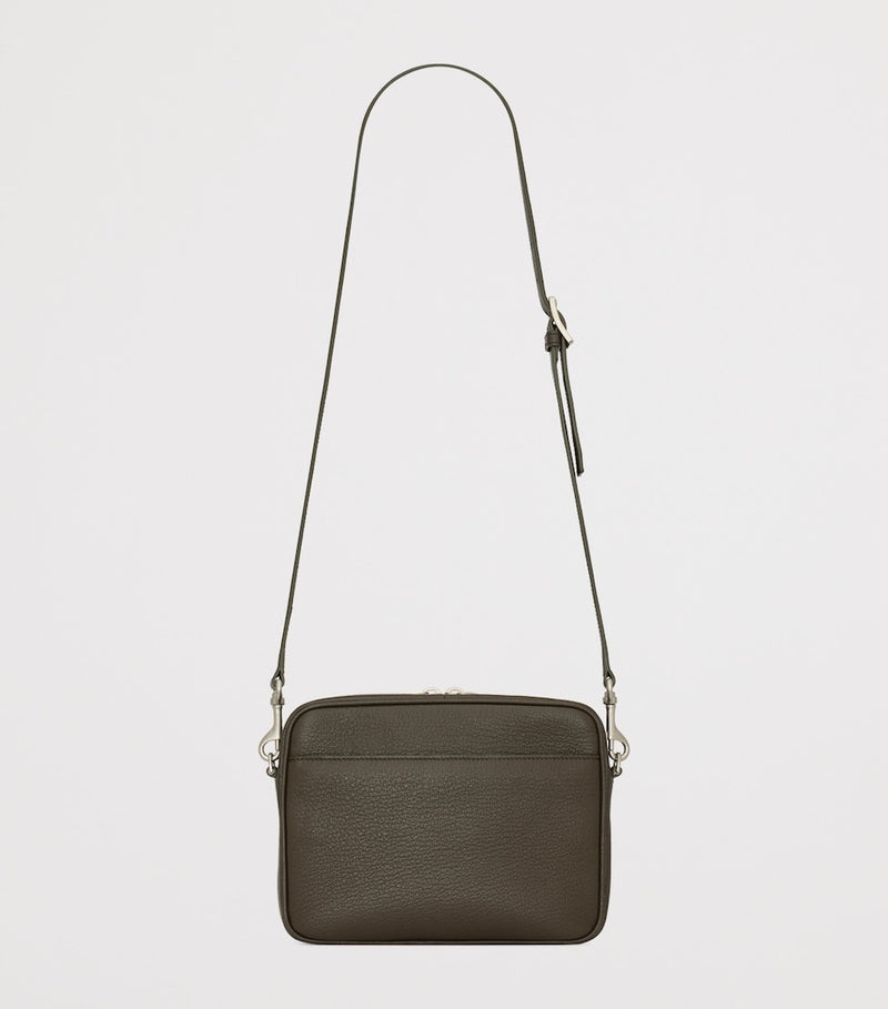 Saint Laurent camera cross-body bag grain leather, imported from the UK