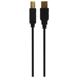 USB 2.0 cable A-Male to B-Male 3m, UK version