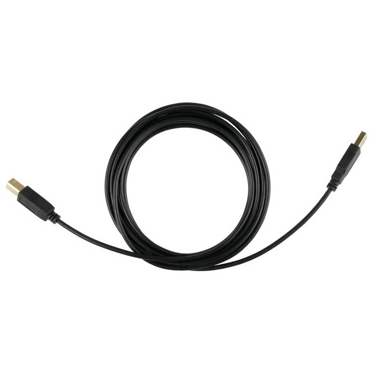 USB 2.0 cable A-Male to B-Male 3m, UK version