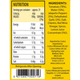 Mateo's Medium Salsa 907g, imported from the UK