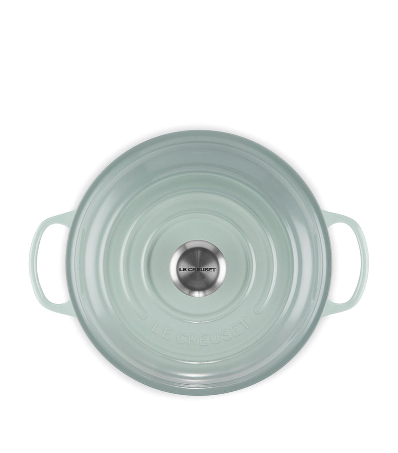 Le Creuset cast iron shallow casserole dish 26cm, UK version