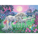 Ravensburger Magical Unicorn 4x100 piece puzzle bumper pack, UK version
