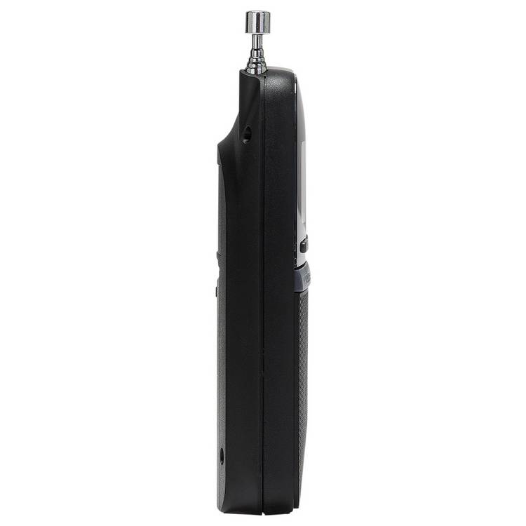 Bush portable pocket radio black FM AM - British product