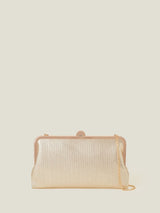 Next Accessorize Gold Clutch Bag- Buy online at McGrocer