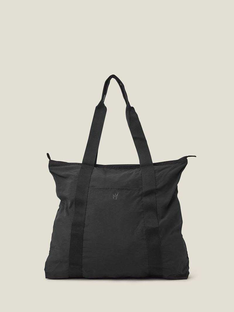Accessorize black packable travel tote bag, UK version