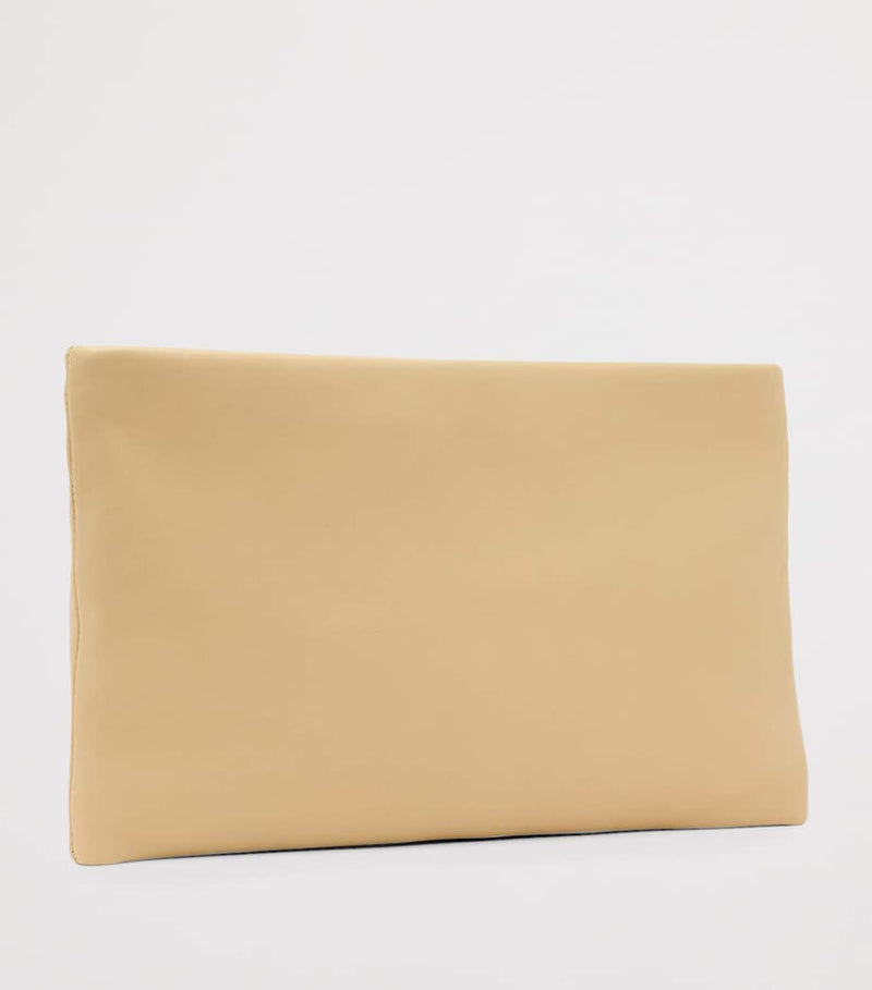 AllSaints Bettina leather clutch bag, UK version