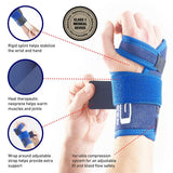 NEO G stabilized wrist brace left one size - British product
