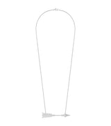 Harrods Boucheron White Gold and Diamond Nature Triomphante Flèche Pendant Necklace 50cm- Buy online at McGrocer