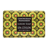 Superdrug SPA CEYLON Lemongrass Mandarin Luxury Soap Bar 250g- Buy online at McGrocer