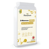 Superdrug Pharmanostix D-Mannose 500mg 180 Vegan Capsules- Buy online at McGrocer