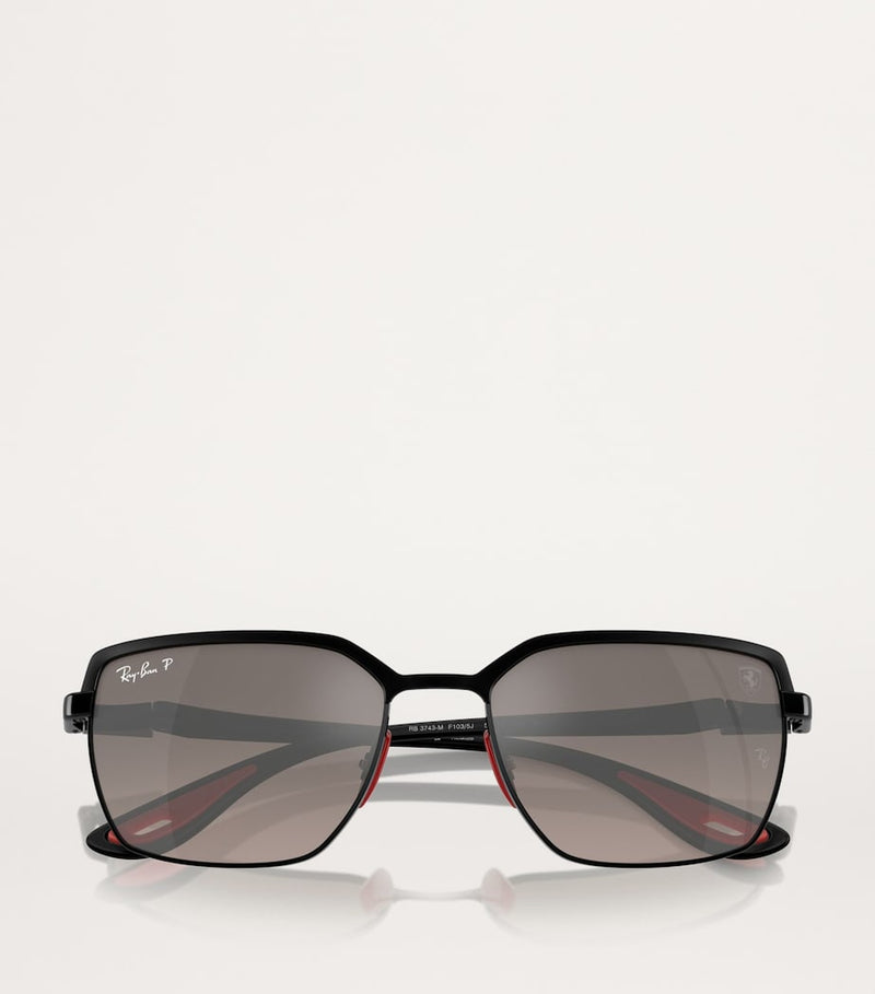Ray-Ban x Scuderia Ferrari sunglasses RB3743M (British brand)