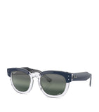 Ray-Ban Mega Hawkeye sunglasses clear black acetate frames - British product