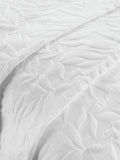 Serene white quilted bedspread 200x230cm (British brand)