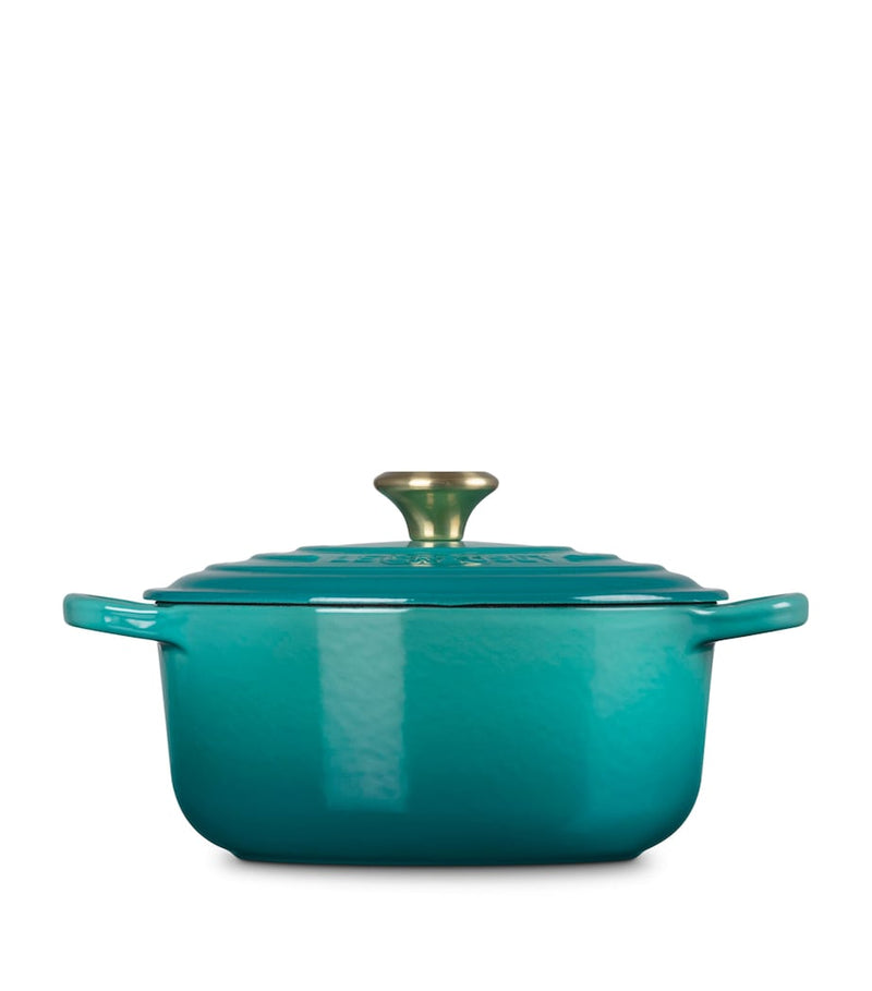 Le Creuset cast iron round casserole dish 20cm, UK version