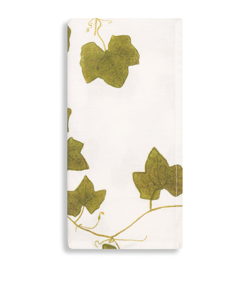 Summerill & Bishop Linen Ivy Napkin 50cm x 50cm (British brand)