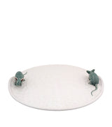 Harrods Bordallo Pinheiro Ceramic Cheese Plate 31.5cm- Buy online at McGrocer