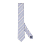 Emporio Armani silk jacquard chevron tie, UK version