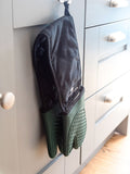 MasterClass Green Silicone Double Sided Oven Gloves, imported from the UK