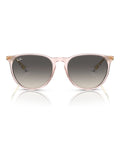 Ray-Ban Erika classic pink sunglasses with grey lenses, UK version