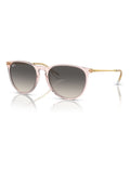Ray-Ban Erika classic pink sunglasses with grey lenses, UK version