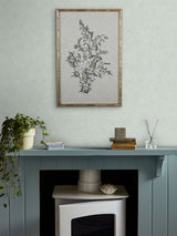 Next Laura Ashley Brindley Duck Egg Blue Textured Wallpaper Sample A4- Buy online at McGrocer