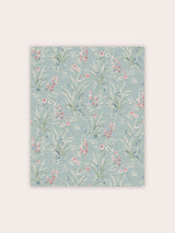 Next Laura Ashley Mosedale Posy Dark Duck Egg Blue Wallpaper Sample A4- Buy online at McGrocer