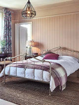 Next Laura Ashley Plaster Pink Chalford Wood Panelling A4 Wallpaper Sample- Buy online at McGrocer