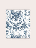 Laura Ashley wallpaper sample Blue Tuileries Midnight Blue A4, imported from the UK