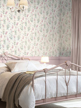 Next Laura Ashley Natural Mosedale Posy Soft Natural Wallpaper Sample A4- Buy online at McGrocer