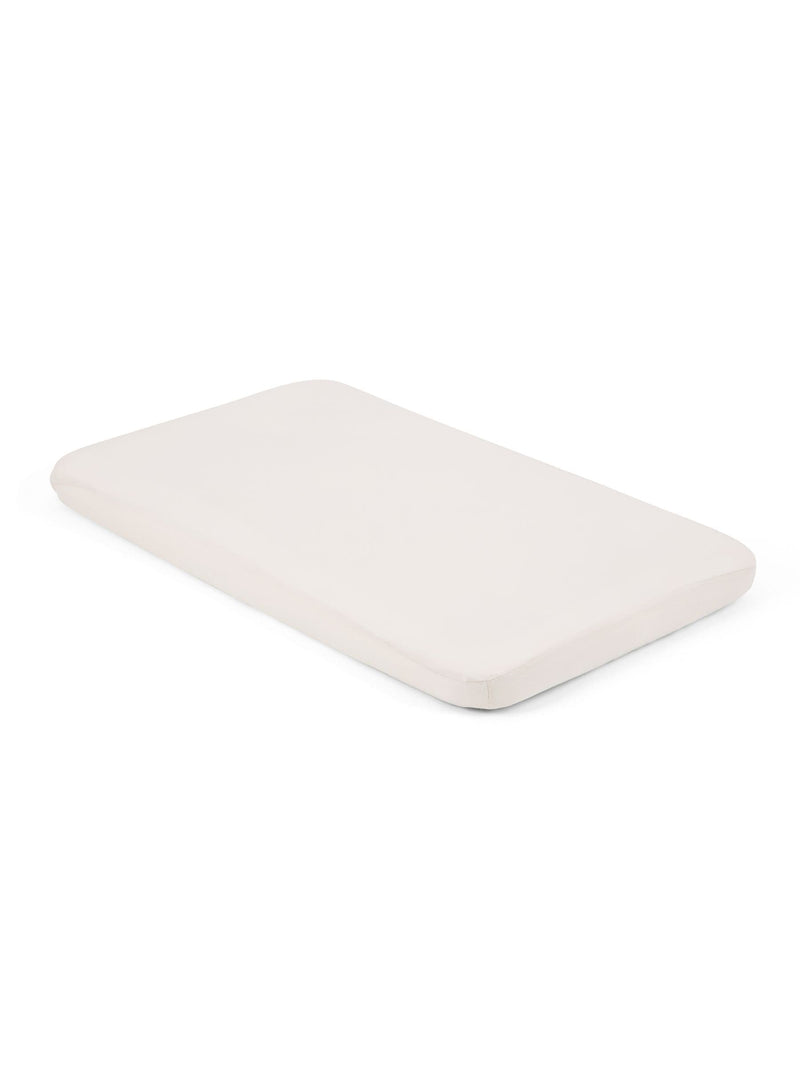 Joie White Moonbeam Roomie Glide cotton fitted sheet, UK version